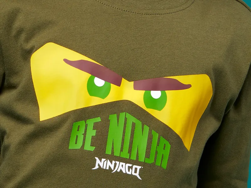 Kids Long-Sleeve T-Shirt – Dark Khaki de LEGO – photo du produit 8 sur 8
