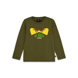 LEGO Kids Long-Sleeve T-Shirt – Dark Khaki (5009122)