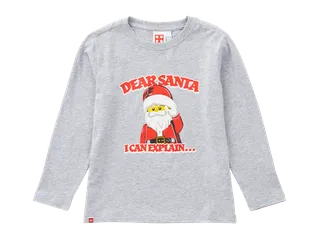 Kids' Long Sleeve Dear Santa T-Shirt von LEGO – Produktfoto 1 von 6