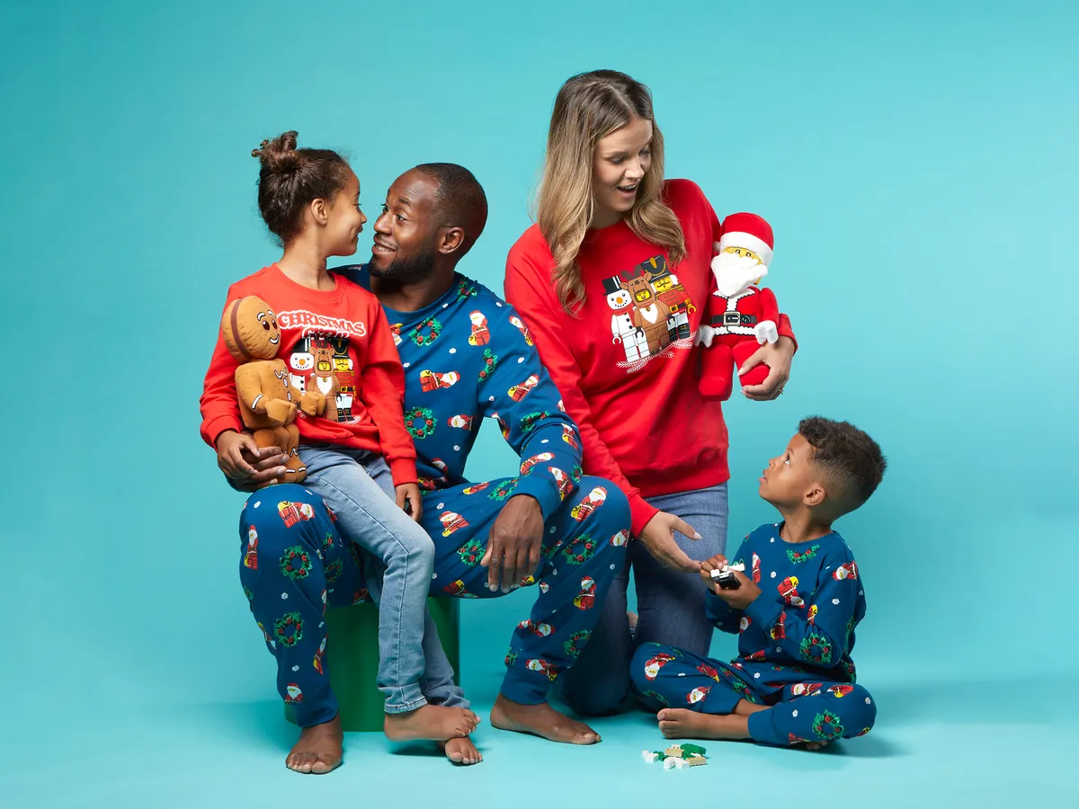 LEGO Adults Pajamas – Navy (5009155) - afbeelding 1