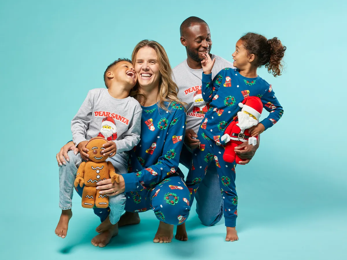LEGO Adults Pajamas – Navy (5009155) - afbeelding 3