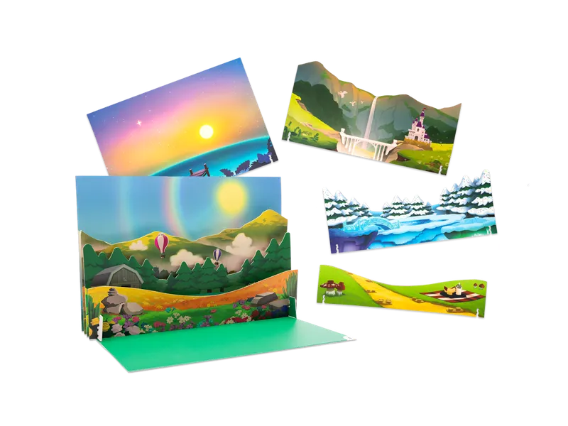 Nature Play Scene