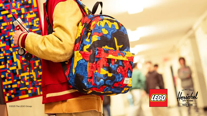 Herschel Classic™ XL Backpack – Abstract Bricks by LEGO – product photo 7 of 11