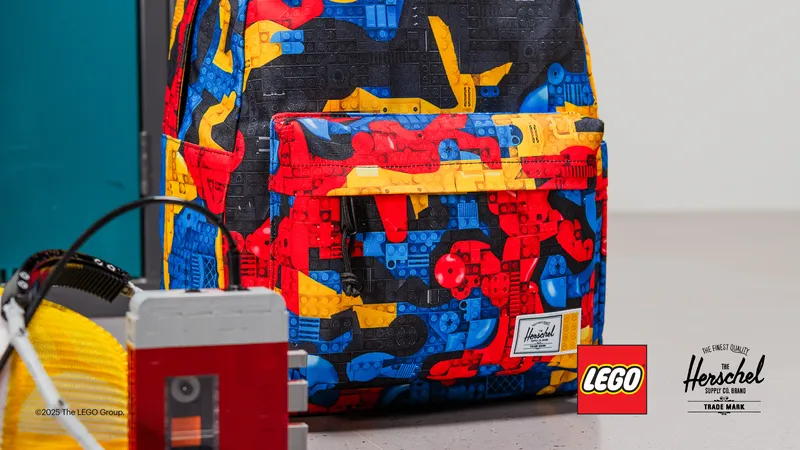 Herschel Classic™ XL Backpack – Abstract Bricks by LEGO – product photo 9 of 11