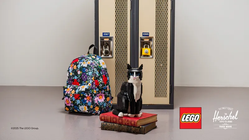 Herschel Classic™ XL Backpack – Garden Floral by LEGO – product photo 7 of 9
