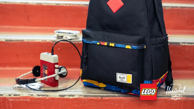 Herschel Heritage™ Backpack – Abstract Bricks by LEGO – product photo 8 of 10