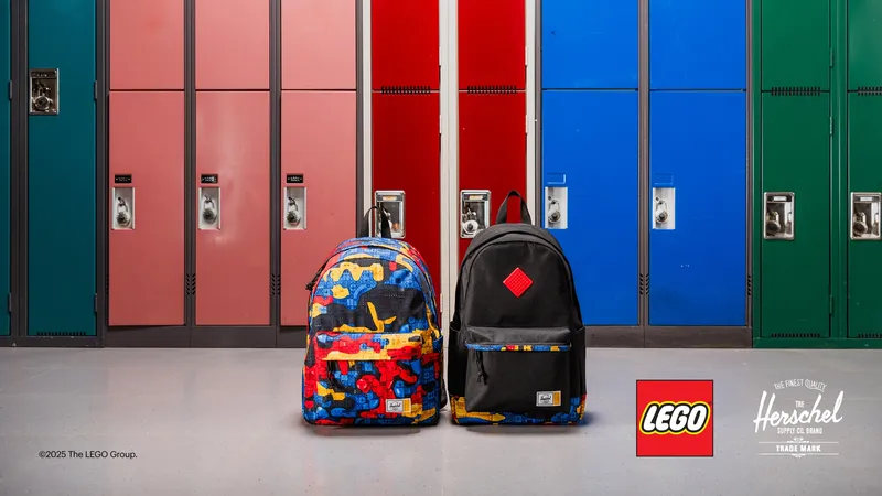 Herschel Heritage™ Backpack – Abstract Bricks by LEGO – product photo 9 of 10