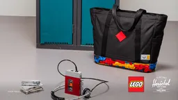 LEGO Herschel Heritage™ Tote – Abstract Bricks (5009275) - afbeelding 5