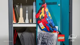LEGO Herschel Classic™ Hip Pack – Abstract Bricks (5009278) - afbeelding 3