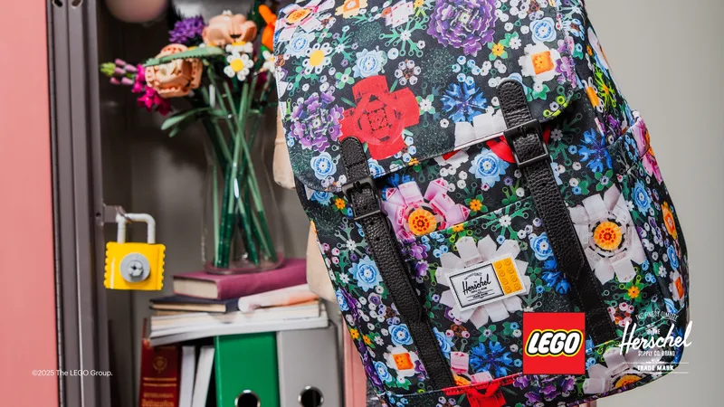 Herschel Retreat™ Small Backpack – Garden Floral by LEGO – product photo 6 of 9