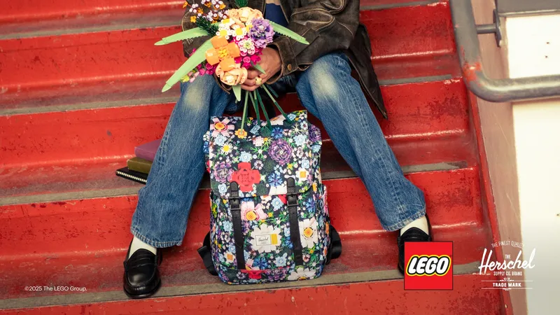 Herschel Retreat™ Small Backpack – Garden Floral by LEGO – product photo 7 of 9