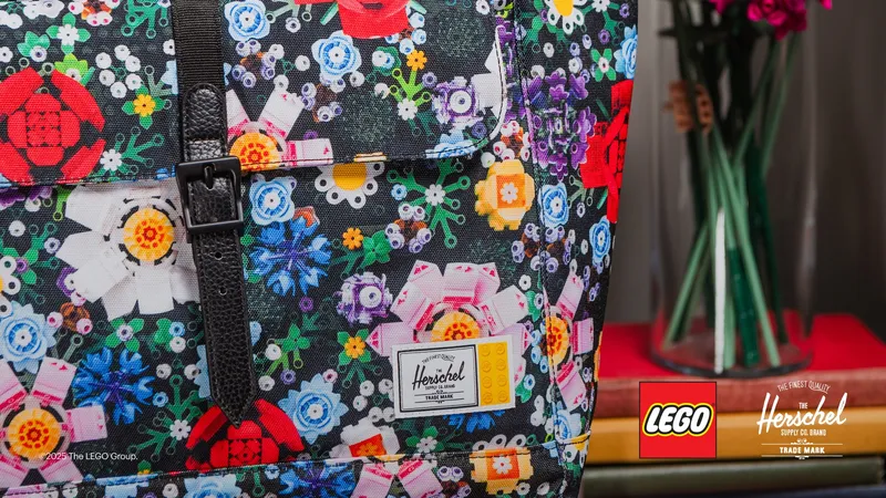 Herschel Retreat™ Small Backpack – Garden Floral by LEGO – product photo 8 of 9