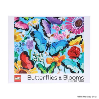 Butterflies & Blooms 1,000-Piece Puzzle van LEGO – productfoto 3 van 3