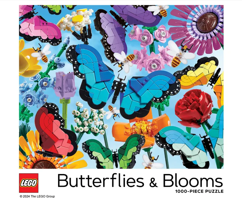 Butterflies & Blooms 1,000-Piece Puzzle