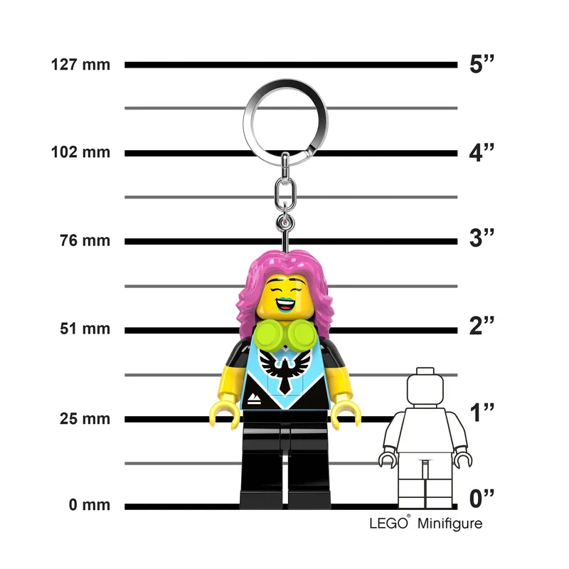E-Sports Gamer Girl Key Light von LEGO – Produktfoto 4 von 8
