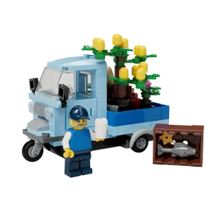 Italian Market Van de LEGO – photo du produit 1 sur 2