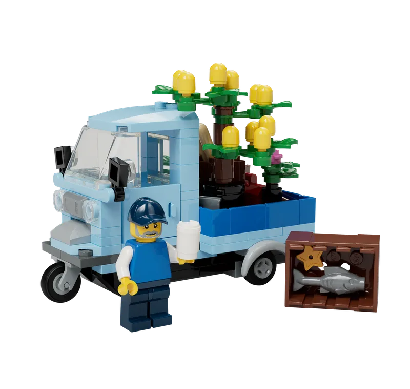 Italian Market Van de LEGO – photo du produit 1 sur 2