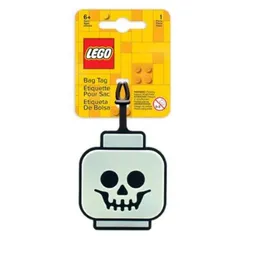 LEGO Skeleton Head Glow-In-The-Dark Bag Tag (5009498) - afbeelding 1