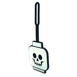 LEGO Skeleton Head Glow-In-The-Dark Bag Tag (5009498) - afbeelding 3