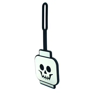 Skeleton Head Glow-In-The-Dark Bag Tag von LEGO – Produktfoto 4 von 8