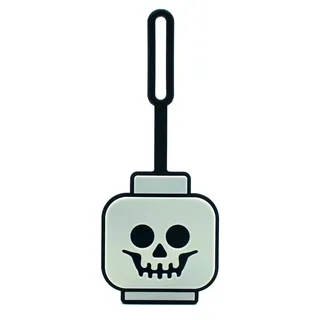 Skeleton Head Glow-In-The-Dark Bag Tag von LEGO – Produktfoto 1 von 8
