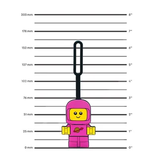 Space Baby Bag Tag – Pink by LEGO – product photo 3 of 6