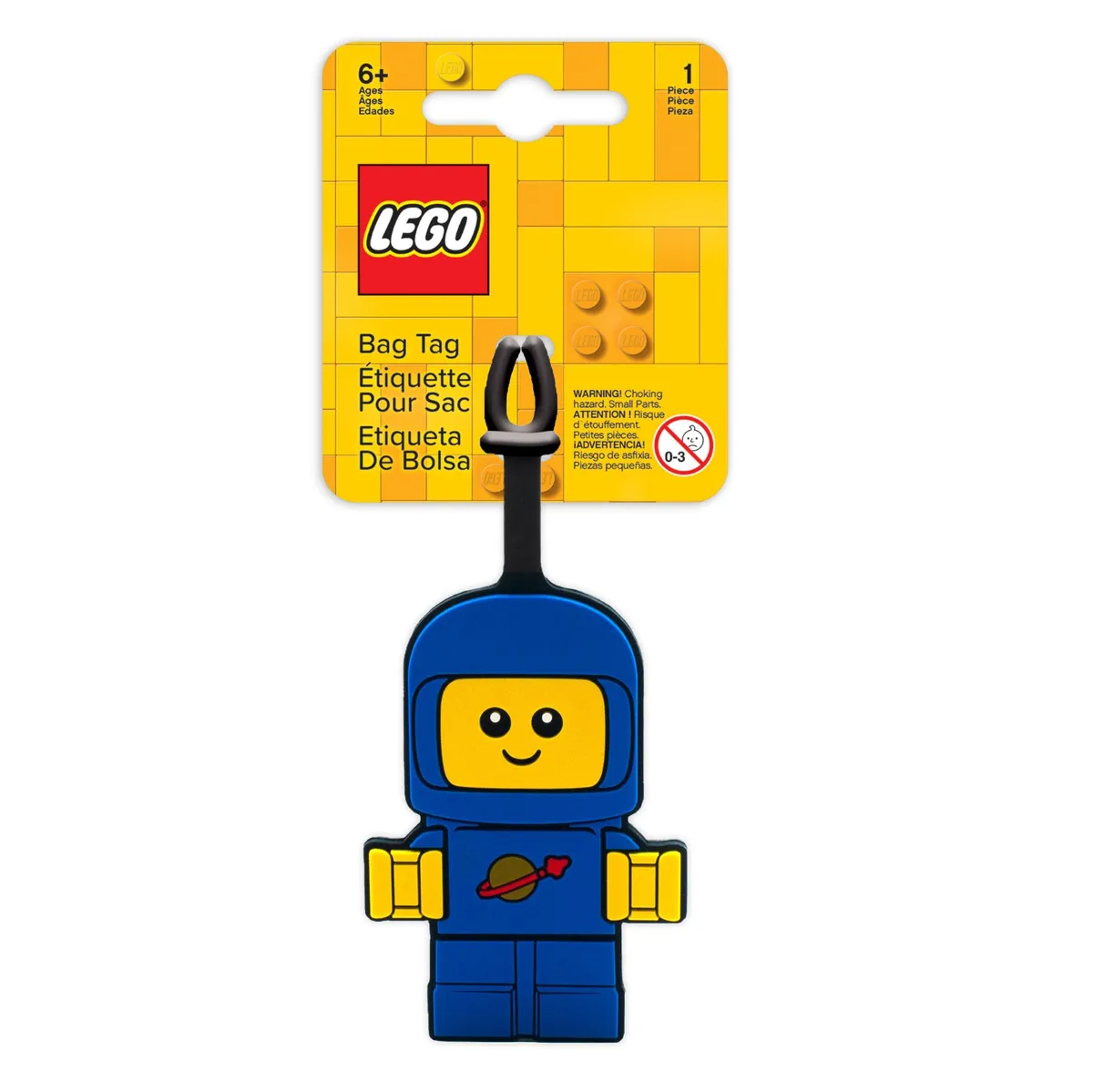 LEGO Space Baby Bag Tag – Blue (5009500) - Bild 1