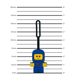 LEGO Space Baby Bag Tag – Blue (5009500) - afbeelding 2