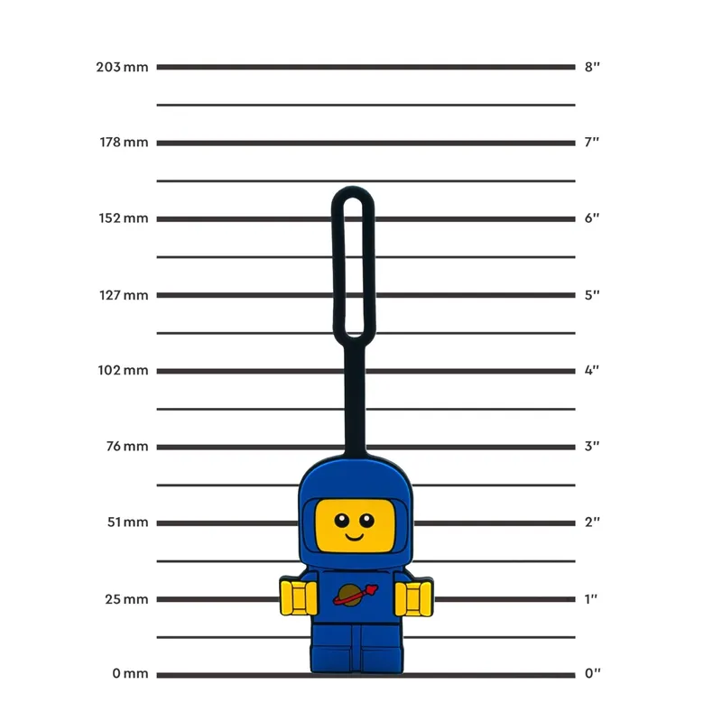 Space Baby Bag Tag – Blue by LEGO – product photo 3 of 6