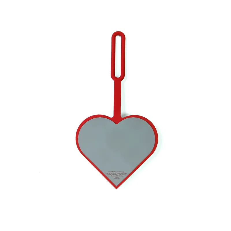 3x3 Heart Bag Tag – Red de LEGO – photo du produit 2 sur 2