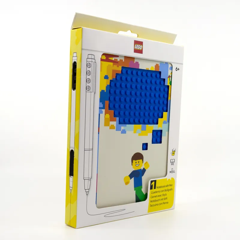Reclaim and Recycle Notebook with Gel Pen – Thoughts by LEGO – product photo 2 of 8