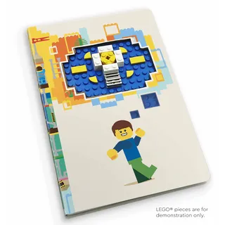 Reclaim and Recycle Notebook with Gel Pen – Thoughts by LEGO – product photo 3 of 8