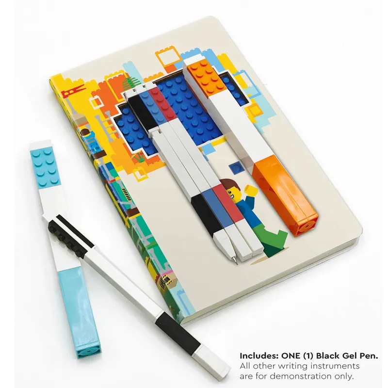 Reclaim and Recycle Notebook with Gel Pen – Thoughts by LEGO – product photo 4 of 8