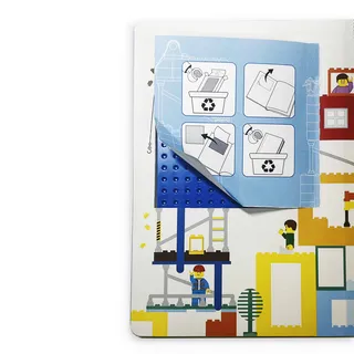 Reclaim and Recycle Notebook with Gel Pen – Thoughts by LEGO – product photo 5 of 8