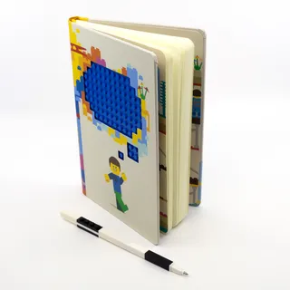 Reclaim and Recycle Notebook with Gel Pen – Thoughts by LEGO – product photo 6 of 8