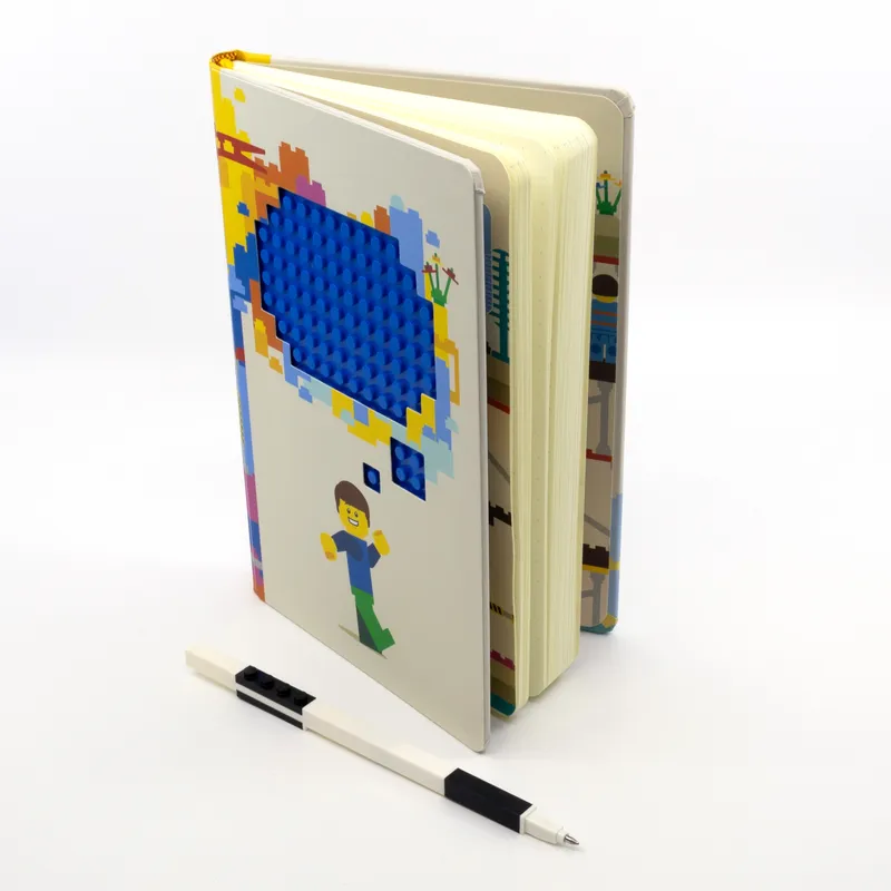 Reclaim and Recycle Notebook with Gel Pen – Thoughts by LEGO – product photo 6 of 8