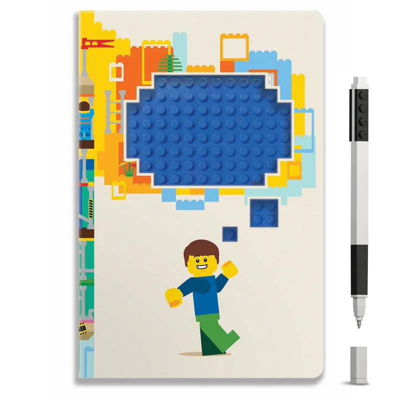 Reclaim and Recycle Notebook with Gel Pen – Thoughts by LEGO – product photo 1 of 8