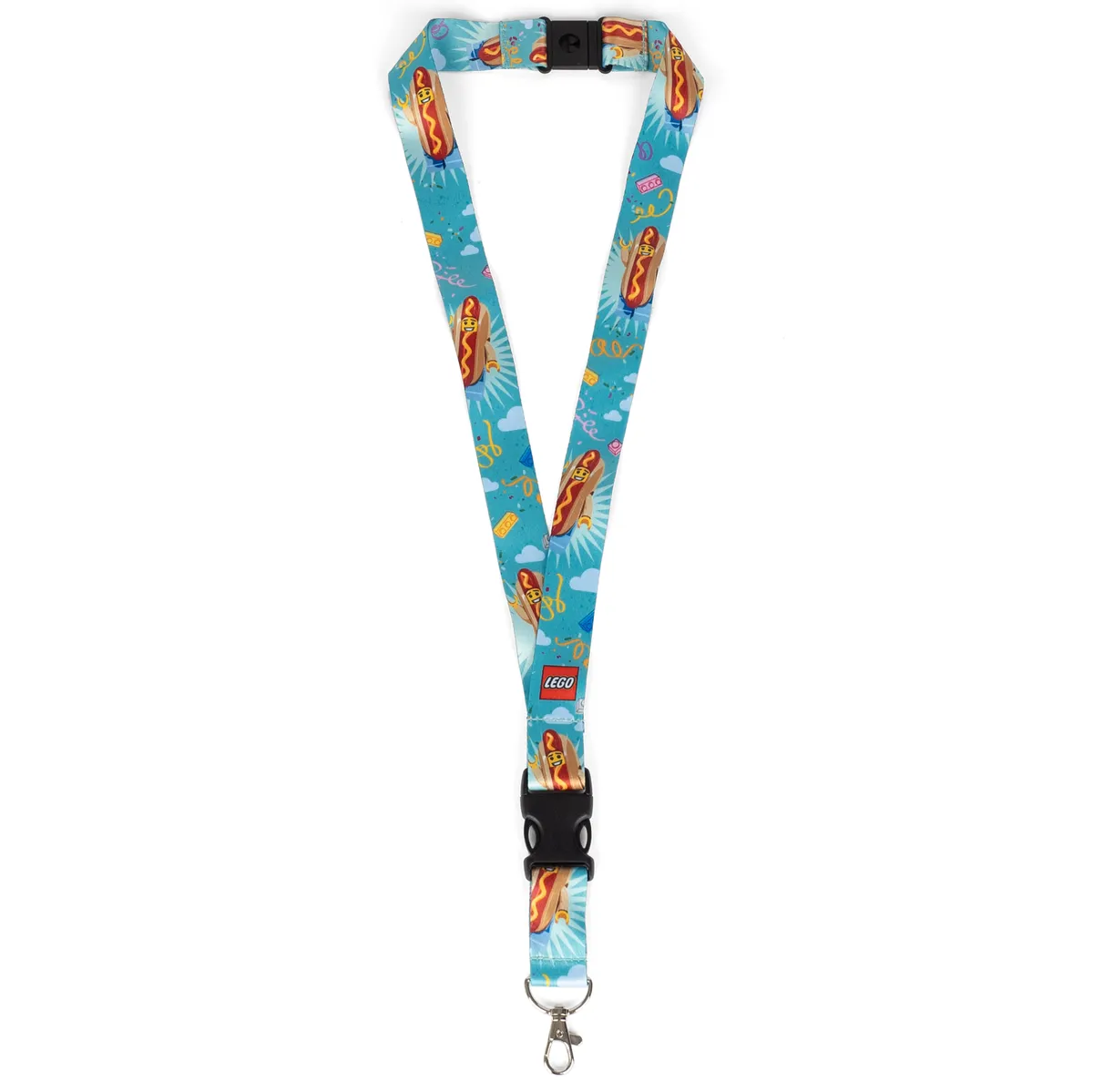LEGO Hot Dog Guy Lanyard (5009544)