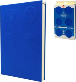 LEGO Locking Notebook with Gel Pen – 2x3 Blue (5009562)
