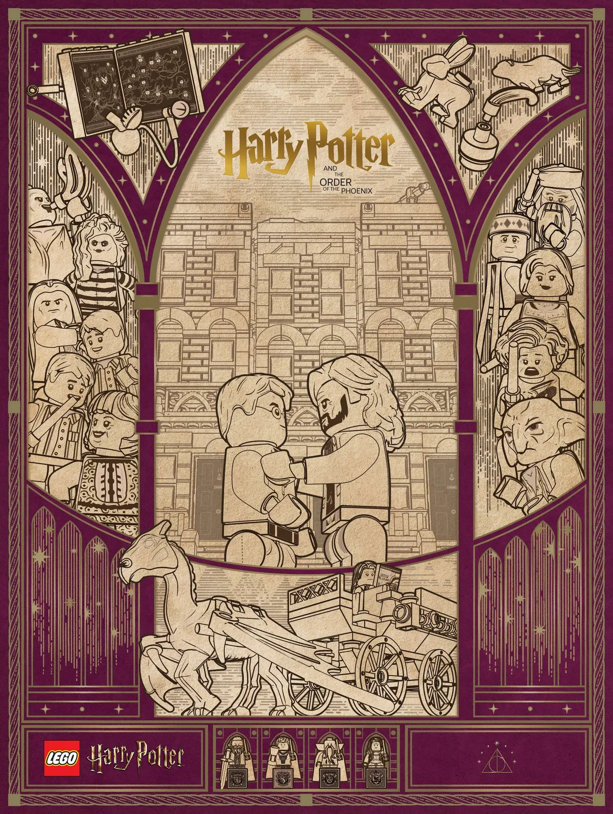 LEGO 4 Harry Potter™ Posters – 2nd Edition (5009593) - Bild 1