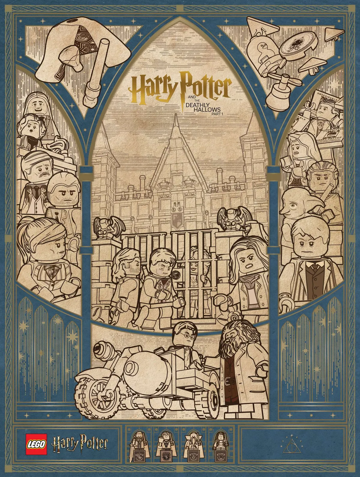 LEGO 4 Harry Potter™ Posters – 2nd Edition (5009593) - Bild 3