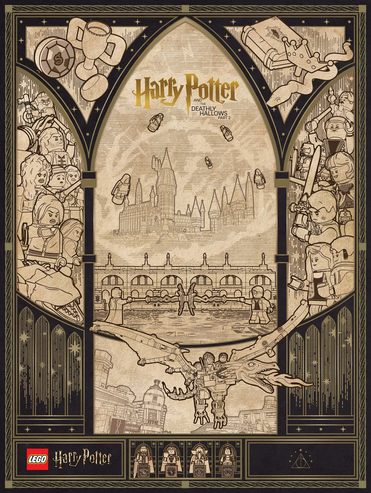 LEGO 4 Harry Potter™ Posters – 2nd Edition (5009593) - Bild 4