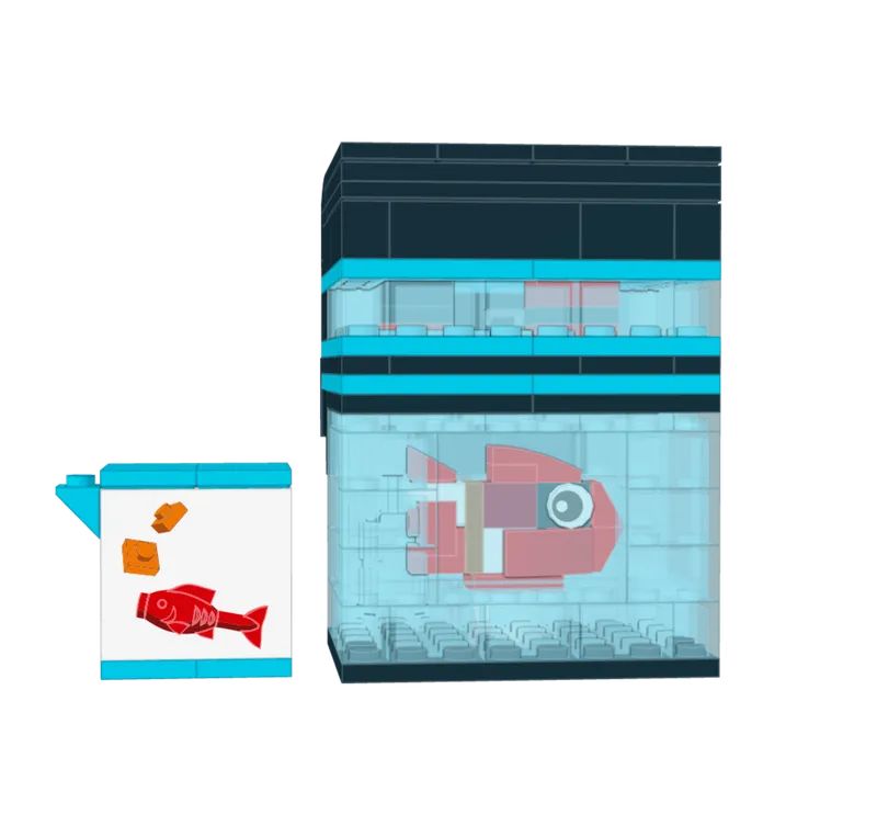 Fish Tank Filter & Fish Food von LEGO – Produktfoto 4 von 4