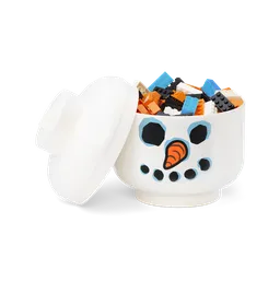 LEGO Snowman Storage Head – Small (5009863) - afbeelding 1