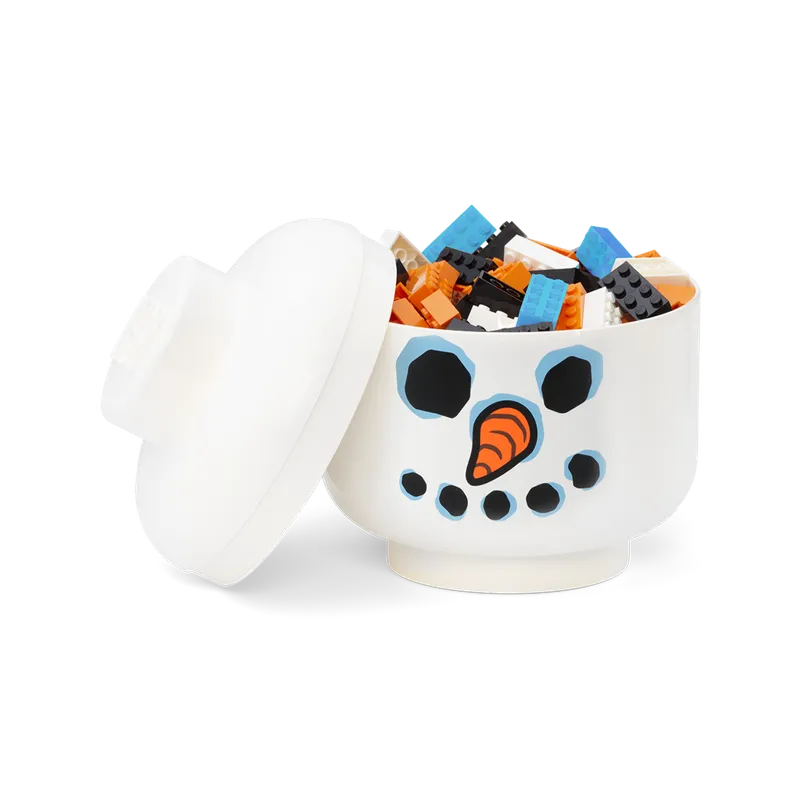 Snowman Storage Head – Small by LEGO – product photo 2 of 3