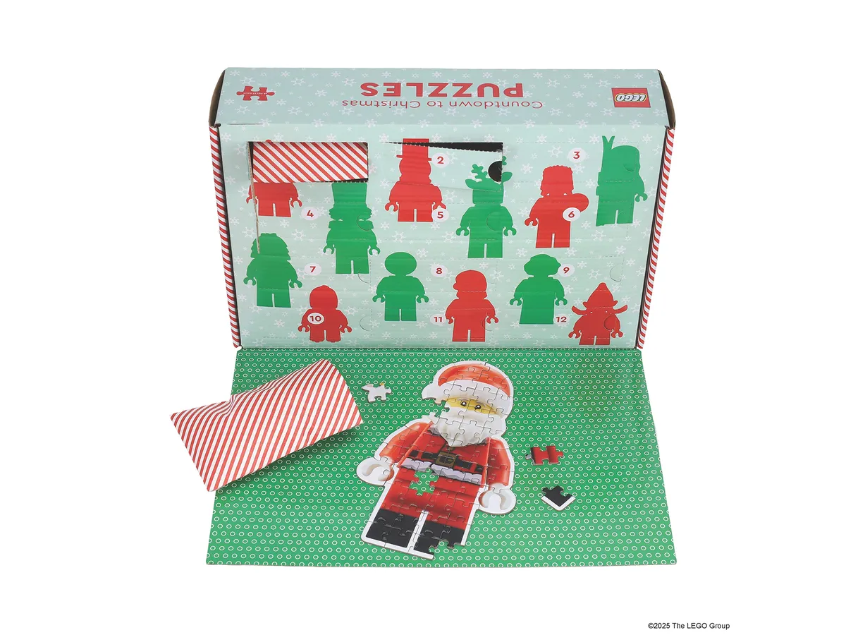 LEGO Countdown to Christmas Puzzles: 12 Days of Minifigure Advent Puzzles (5009894) - image 2