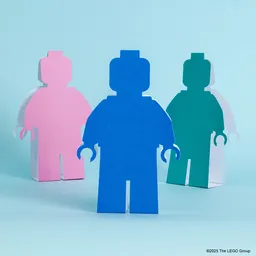LEGO Minifigure Notecards: 12 Shaped Notecards with Envelopes (5009897) - afbeelding 3