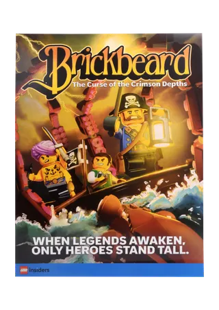 Insiders Brickbeard Poster by LEGO – product photo 1 of 2