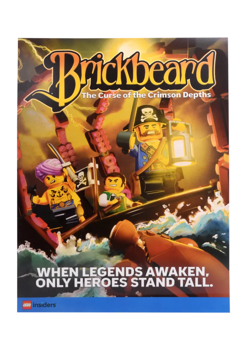 Insiders Brickbeard Poster by LEGO – product photo 1 of 2