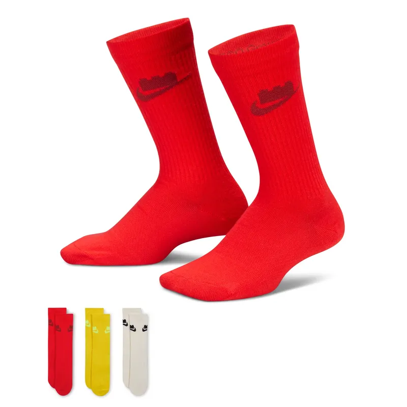 Nike x LEGO® Collection Everyday Essentials Crew Socks (3 Pairs) by LEGO – product photo 1 of 4